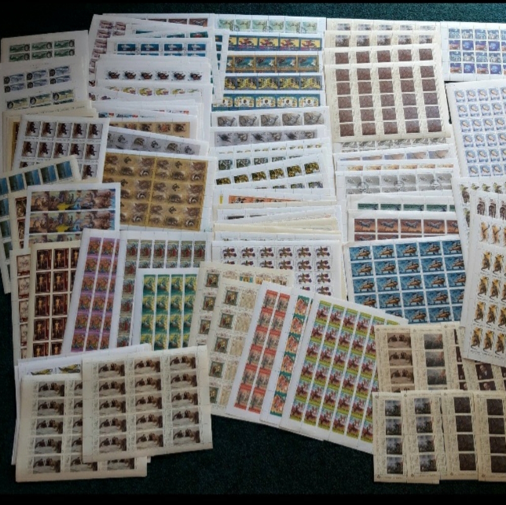 Over 200+ Noyta CCCP postage stamps sheets mint condition